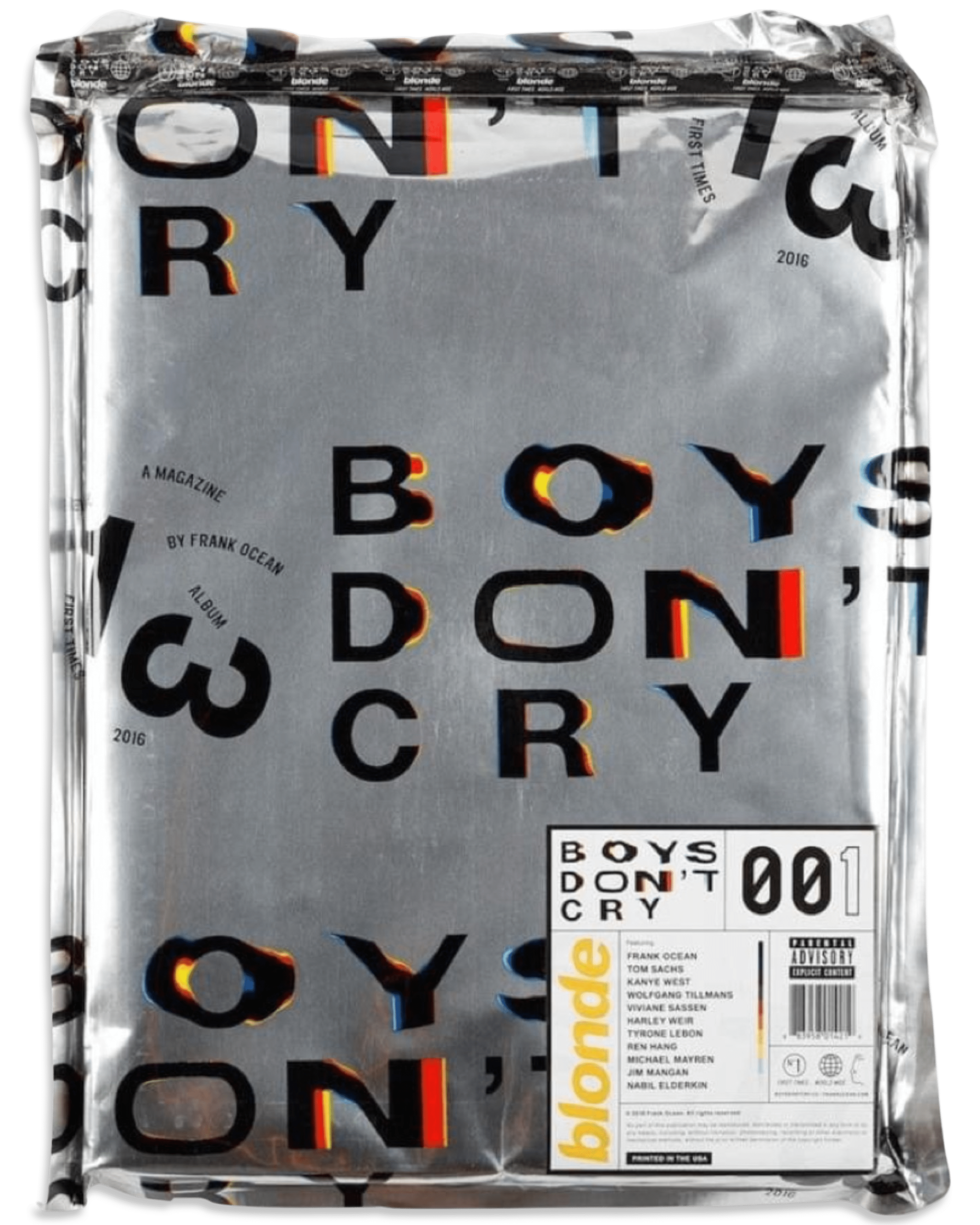 Frank Ocean Boys Don´t Cry Magazine-