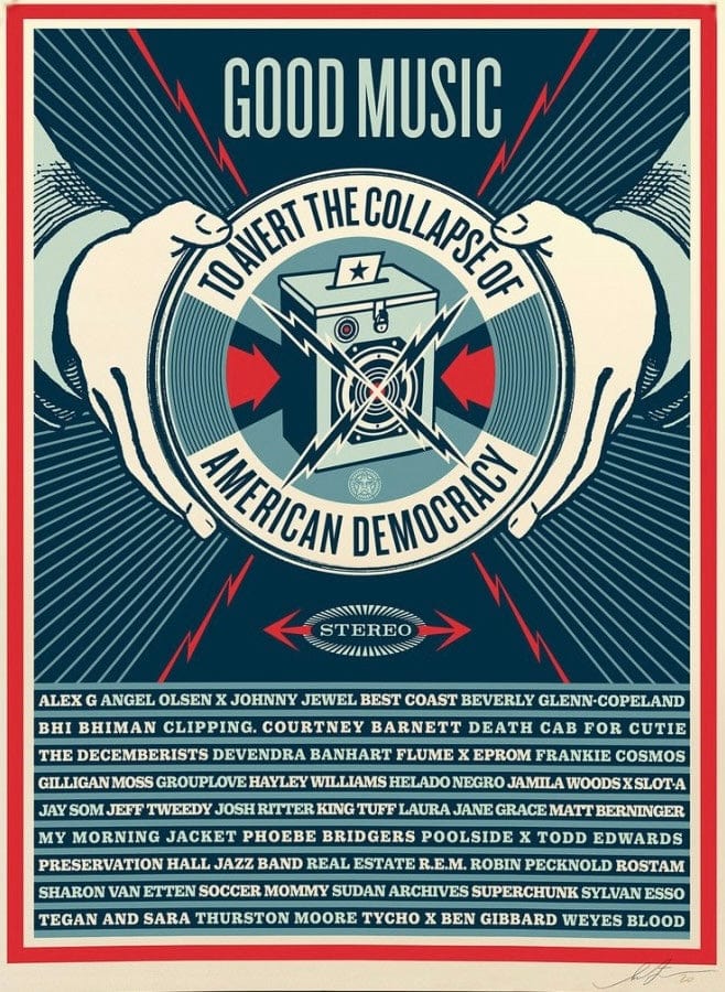 Shepard Fairey - Good Music, 2020