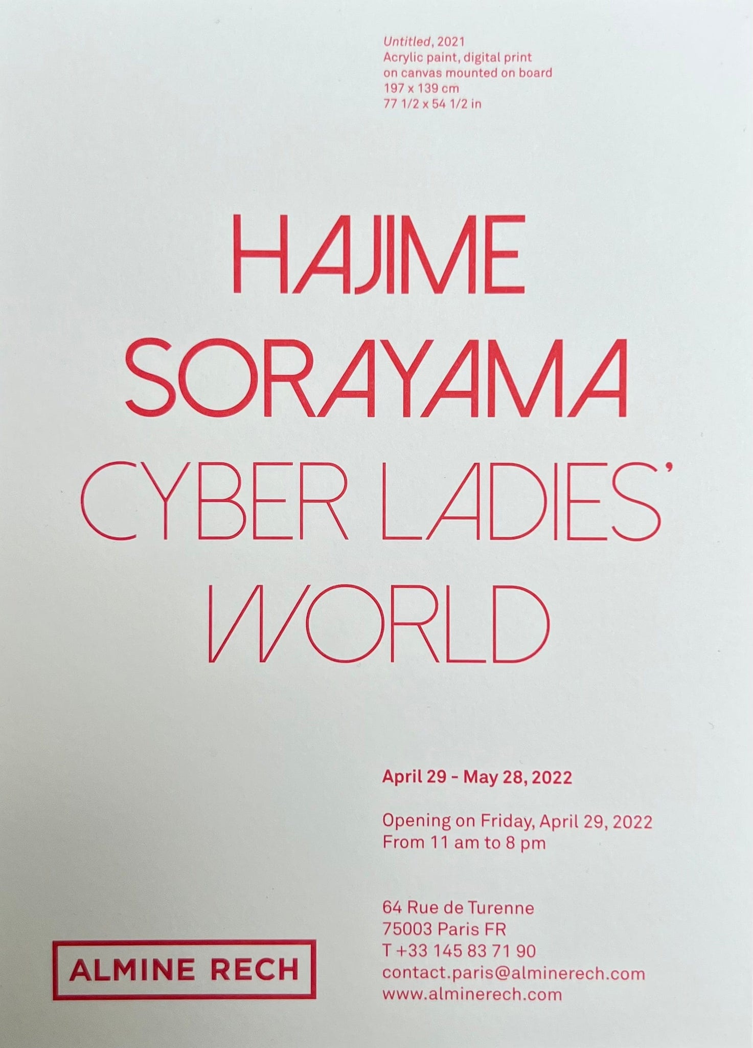 Hajime Sorayama - Cyber Ladies World, 2022