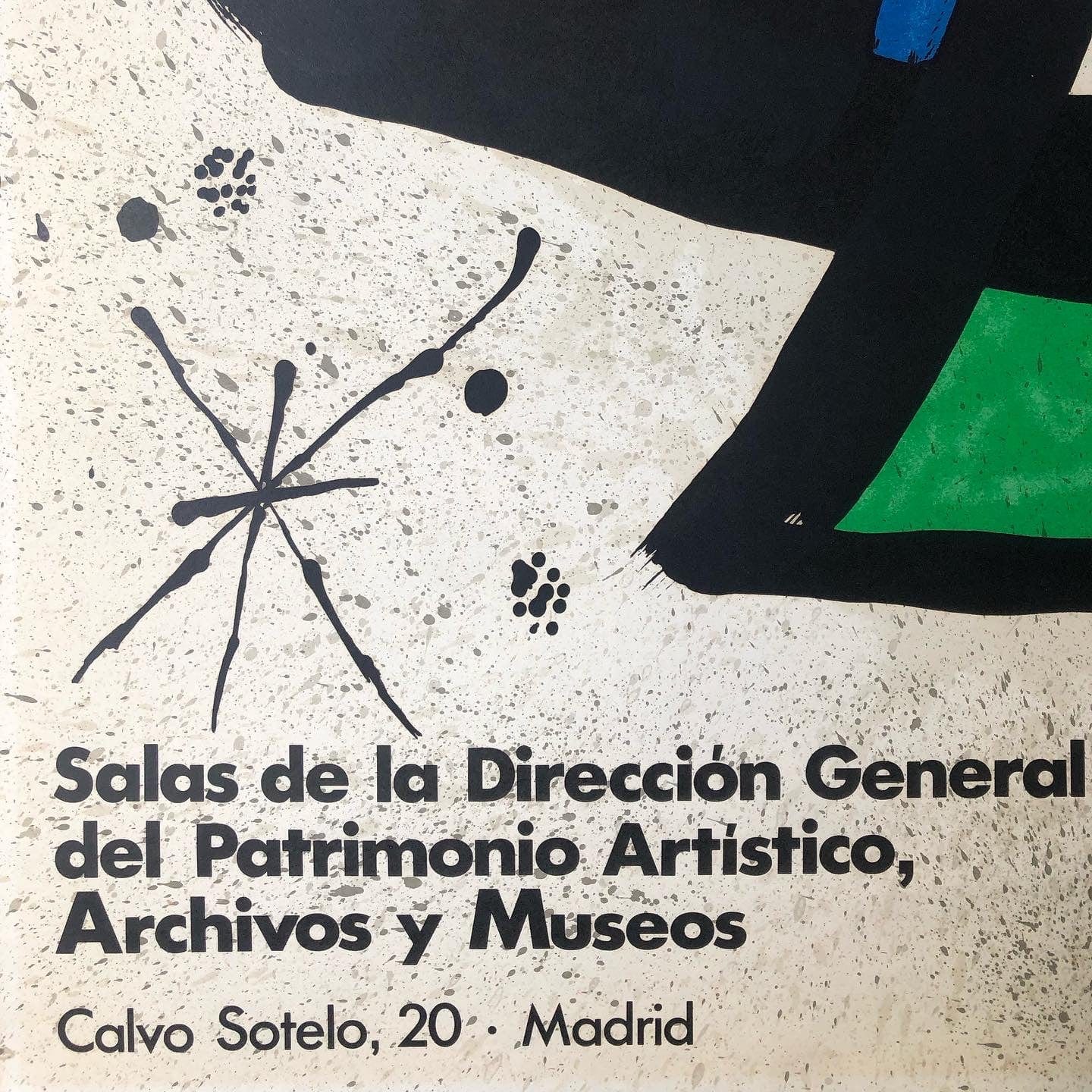 Joan Miró exhibition Poster, 1978 - Fundació Joan Miró