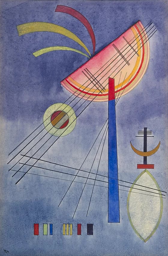 Wassily Kadinsky - Swinging, 1925