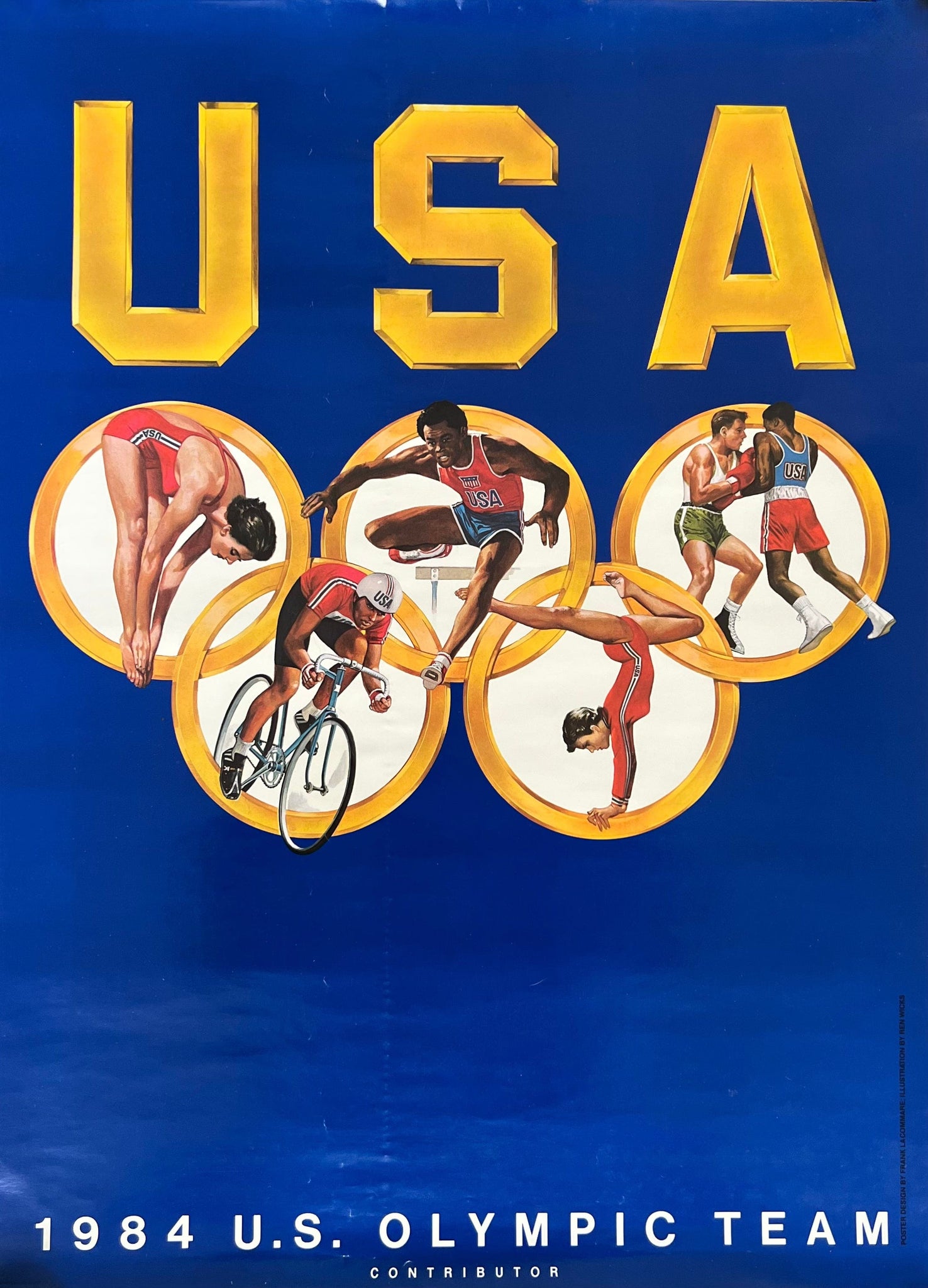 Ren Wicks - Los Angeles Summer Olympics, 1984